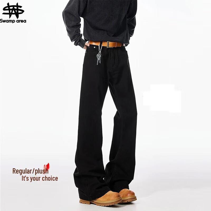 

SWAMP AREA Мужские джинсы в стиле хай-стрит, ретро, свободного кроя XL