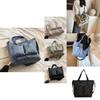 Trendy Street Style Oxford Cloth Tote Bag For Women 2024 Large Capacity Shoulder Bag For Daily Use