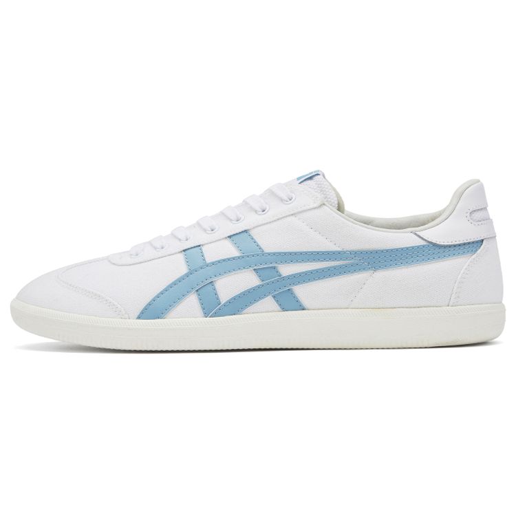 Onitsuka Tiger Tokuten Fabric Synthetic Leather Retro Training Lightweight Breathable Low-Top Skate Shoes Unisex sneaker White Blue 1183A862-107