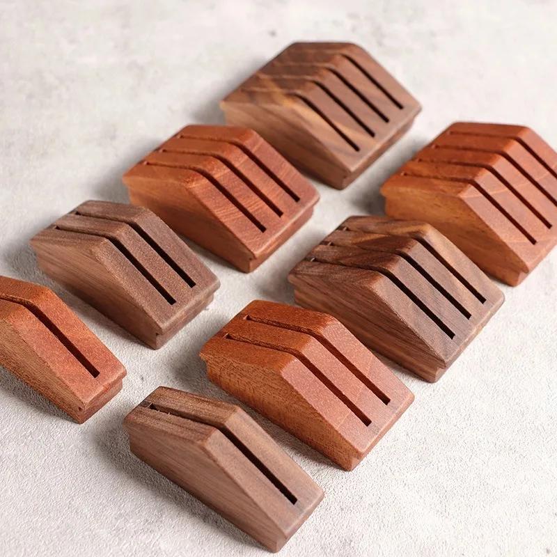 Kaffeefilter-Siebhalter, Netzsieb, Barista-Kaffeezubereitungs-Pucksieb für Espressomaschinenhalter, Walnuss, wiederverwendbar, 58 mm