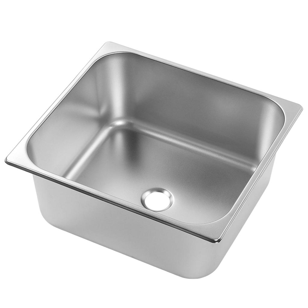 Undermount Sink L330 W300 H150mm 304 Stainless Steel 40mm Drain Port for RV Boat Kitchen Bathroom