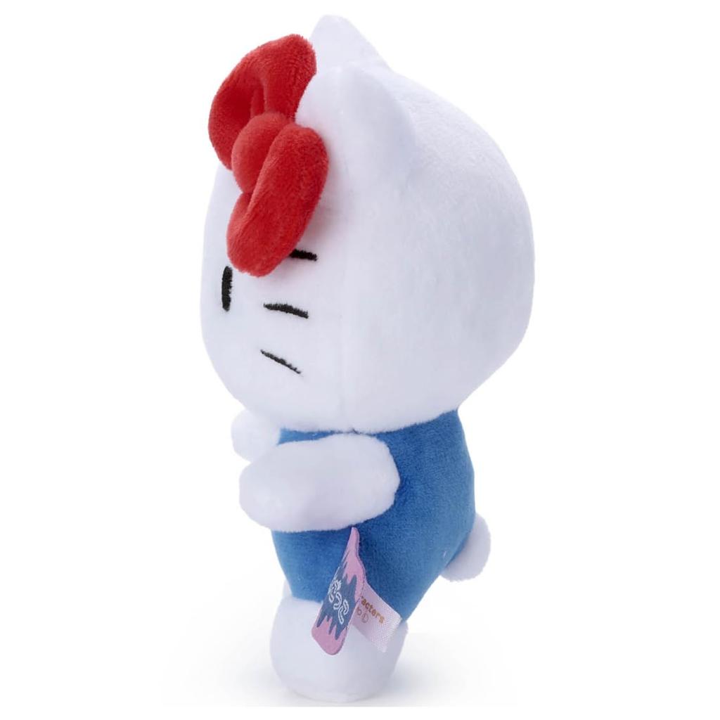Takara Tomy Arts Sanrio Characters Ghost Play Plush Toy S Hello Kitty Plush Approximately 14cm Tall Toy,