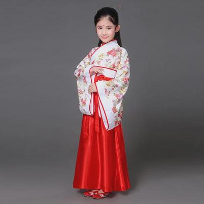 „Hanfu-Kleid im Feenprinzessinnen-Stil für Kinder – antiker Stil für Aufführungen und Fotos“