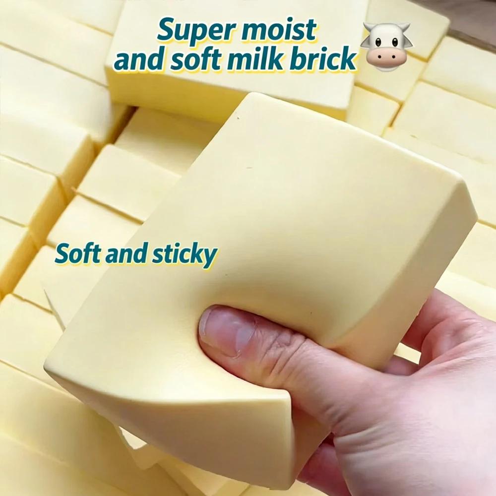 Soft Slow Rebound Butter Stick Realistic Silicone Squeeze Stress Relief Gadget Desk Office Accessory Funny Anti-Anxiety Gift