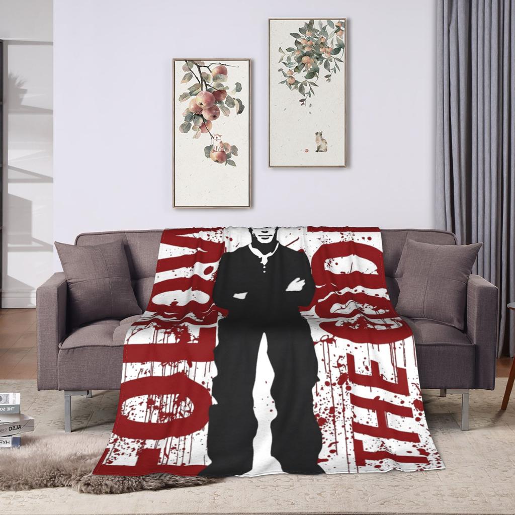 Dexter Plush Blanket Girls Boys Flannel Throw Blanket For Couch Chair Sofa Bed Super Warm Custom Quality Bedspread Gift Idea