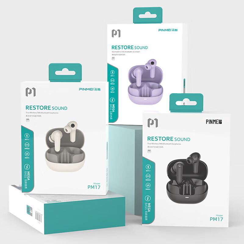 PINMEI True Wireless Bluetooth Earbuds
