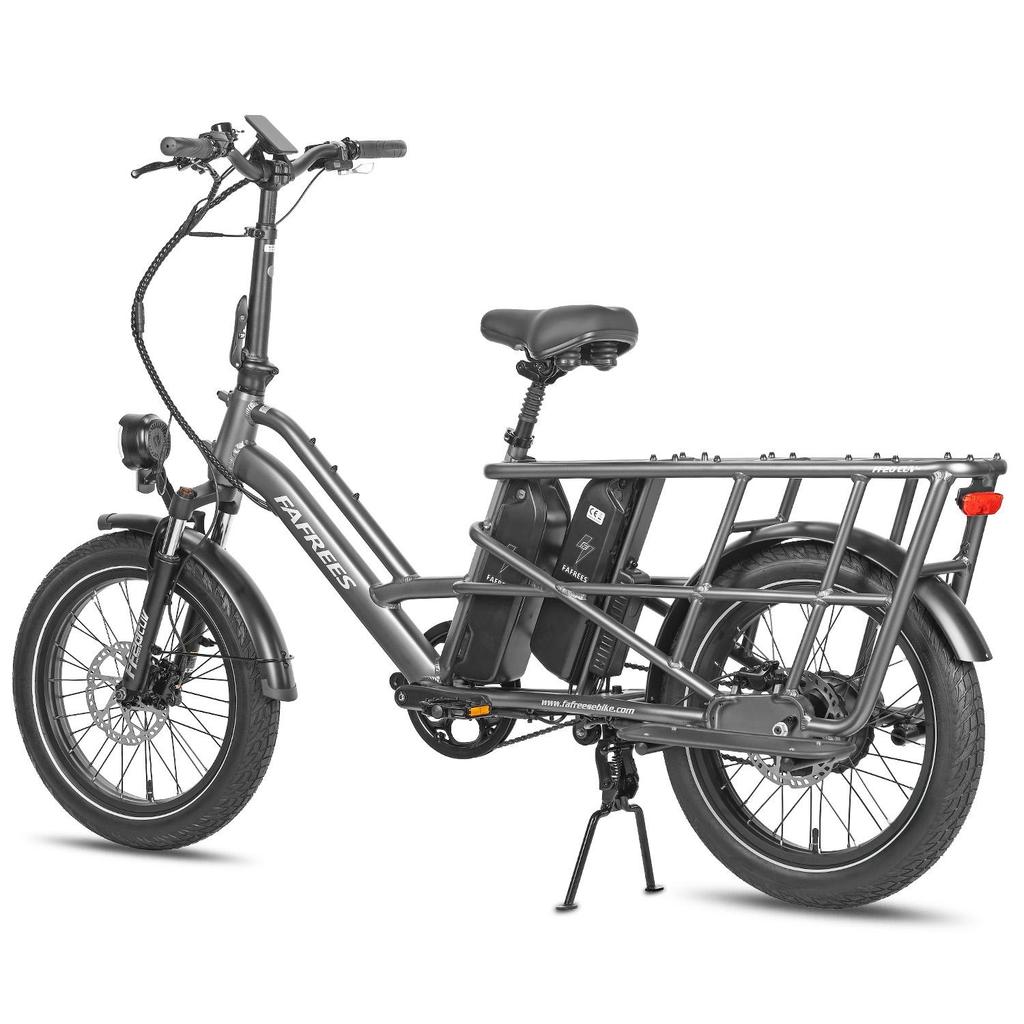 Fafrees FF20 CUV Longtail Electric Bike, 12 Ah X 2 Batteries, 250W