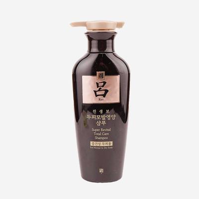 Ryo Jinsaengbo Super Revital Shampoo Total Care para Couro Cabeludo Normal e Seco 400ml