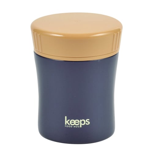 

Pearl Metal Keeps Food Mug 270 Navy HB-3339