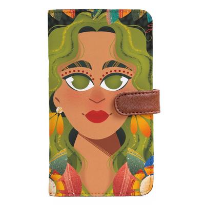 Passport Wallet for Women | Vegan Leather Bi-Fold Long Wallet & Travel Purse | Christmas Gift for Her, Secret Santa Gifts for Women