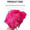 Adjustable Lace Bows Hat For Women Breathable Fabric Headband Headpieces For Comfortable Wear At Social Gatherings