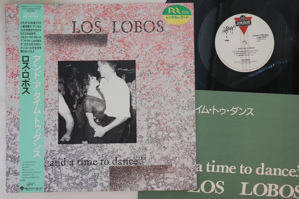 

12inch Record LOS LOBOS - And A Time To Dance L20P1217 LONDON 1985 Japan Obi Rock Used