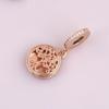 -Selling Newcopper Rose Gold Family Tree Charm Fitting Bead Suitable For Original Bracelet Diy Women'S Exquisite Jewelry