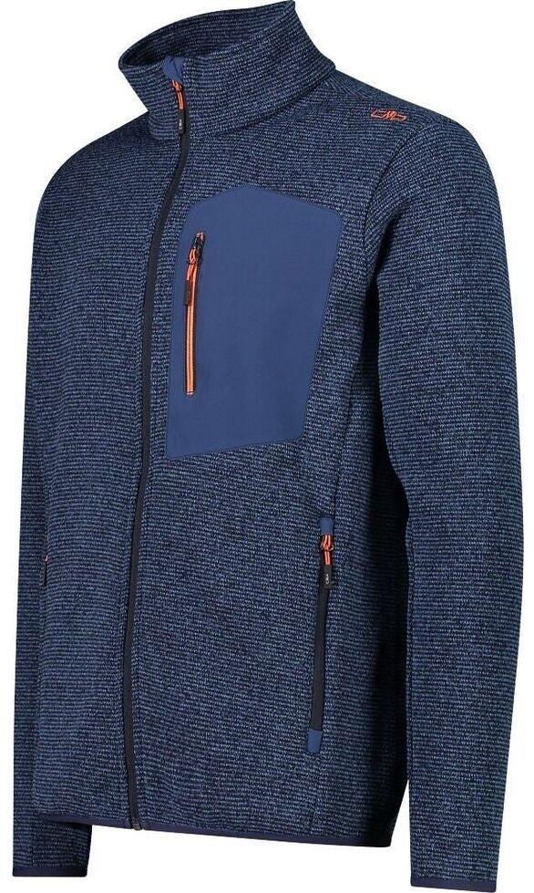 CMP Man Fleece Jacket (32H2147) Мужская трикотажная куртка kaki/nero/acido