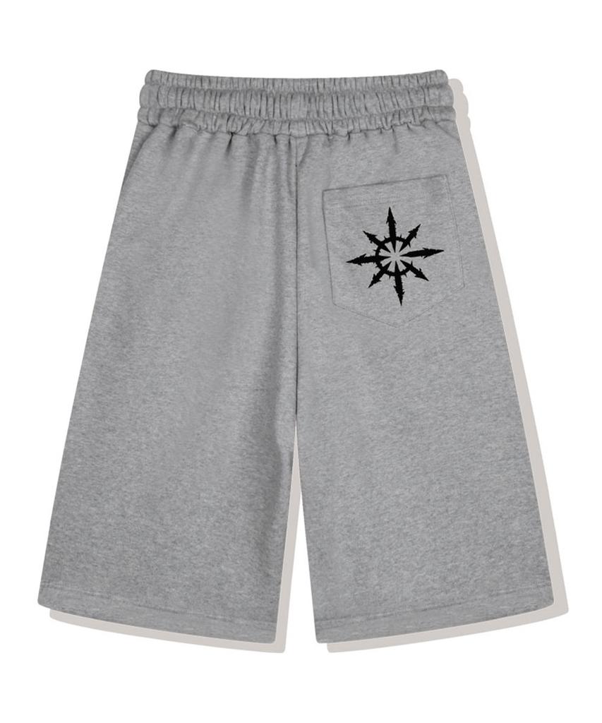 Keuloseudas Black Mark Wide Bermuda Shorts Pants 2 Color [Crst_1002]