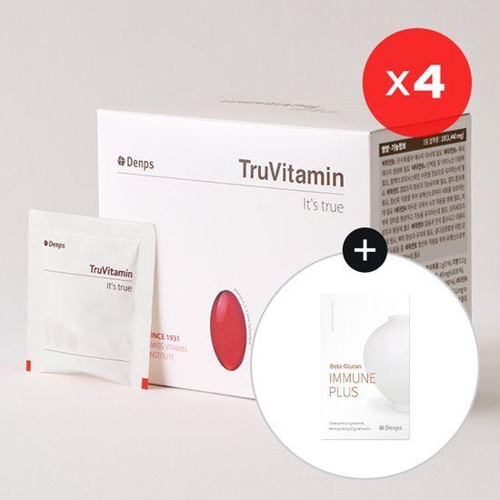 Denps Truvitamin 30 Packets X 4 Boxes (4 Months Supply)