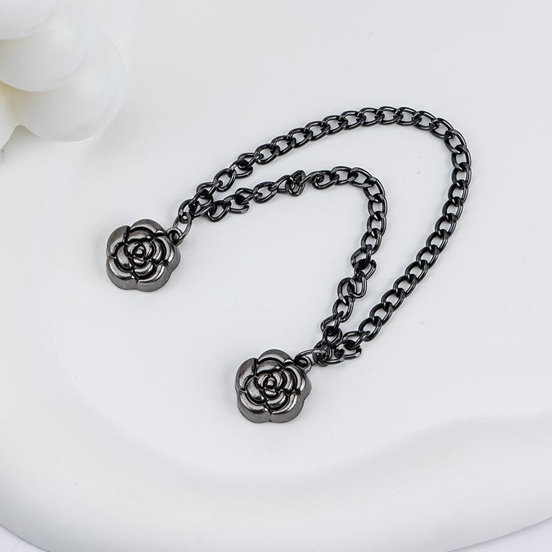 

Аксессуары для одежды Брюки Фиксатор для ног Пряжка для талии Пряжка для футболки Фиксированная магнитная пряжка D чёрный