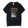 Meyer Sound Americké Reproduktory Logo Multikanálového Zvuku Tričko Velikost S 5XL dlouhý nebo krátký rukáv vintage Vyprané Unisex