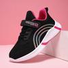 Girls' Breathable Non-slip Mesh Running Shoes for Ages 6-12 - Lightweight Sports Footwear for Spring & Autumn
