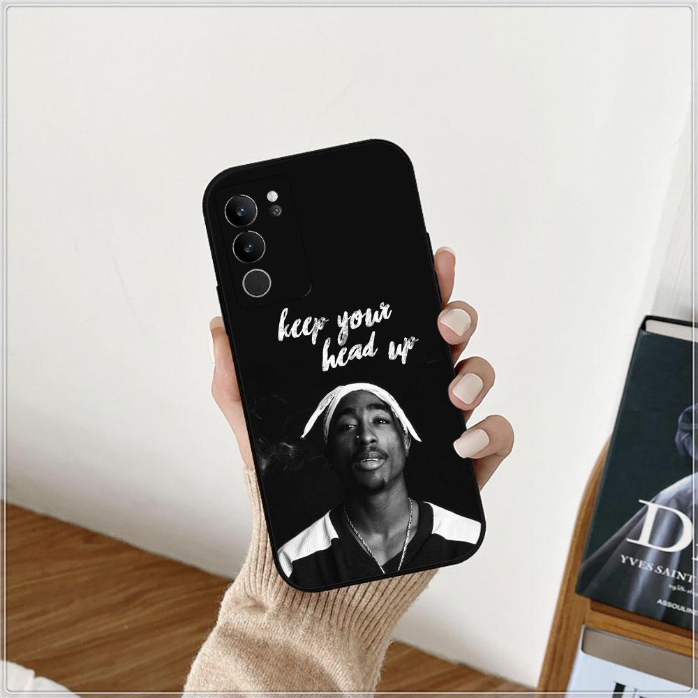 Rapper 2pac Sänger Tupac Handyhülle Für VIVO V30 V29 V29E V27 V27E V25 V23 V23E V21 V21E V20 V20SE V17 V15 V11 V11I 5G PRO Hülle
