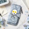 Cute Egg Skull Pattern Purse Fashion Women Casual Long Wallet Forever Style Portable Multi Slot Card Holder Daily Use Clutch