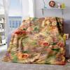 2026 New Arrivals Multifunctional AllSeason Blanket with Vibrant Rose Pattern Soft, Warm & Cozy for Sofa, Bed, Office, and Travel Perfect Gift for Fri