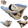 Hamster Hanging House Cage Sleeping Nest Pet Bed Rat Hamster Guinea Pig Rabbit Toys Cage Swing Pet Small Animals Supply