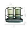 Chopstick Storage Holder Multifunctional Cutlery Drain Rack Luxury Dinnerware Rack Kitchen Tableware Spoon Forks Organizer Box