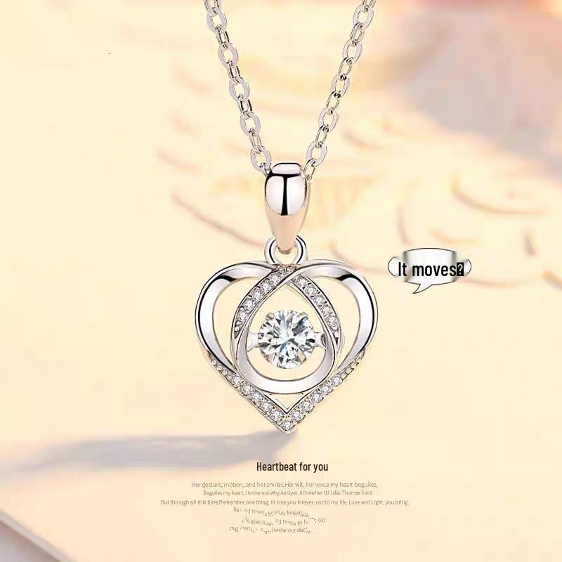 Love Butterfly Wings S999 Sterling Silver Tassel Clavicle Necklace - High-End Light Luxury, Versatile Women's Jewelry
