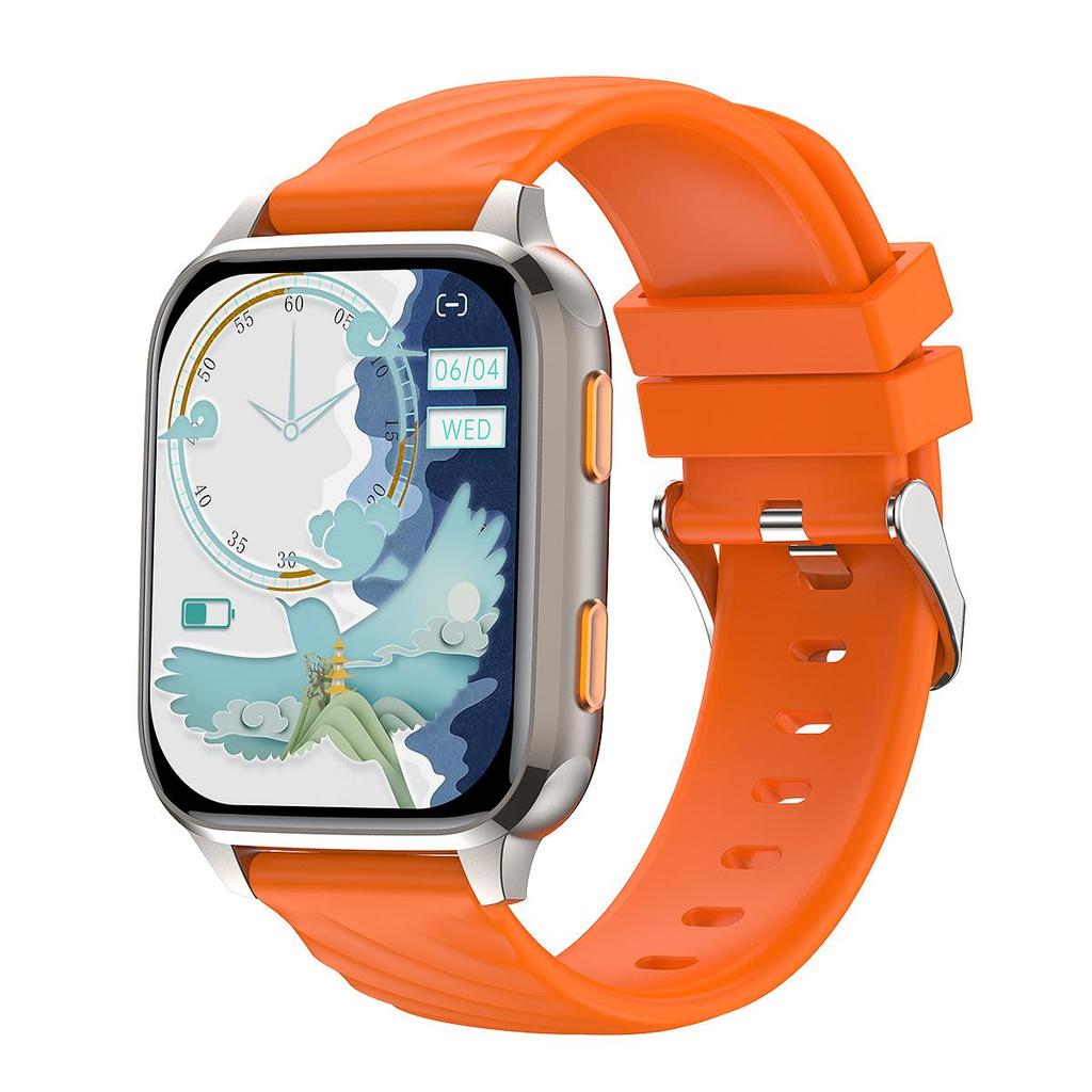 Rainbuvvy FW12 Smartwatch 1.85inch TFT 240x280 BT5.2 Bluetooth Call IP68 Waterproof Support Multiple Sports Modes 300mAh Long Standby