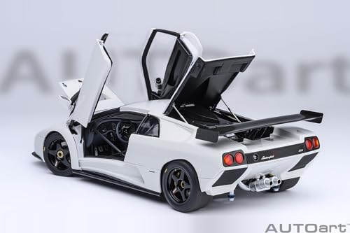 AUTOart 1/18 Scale Lamborghini Diablo GTR (White) Finished Product 79136