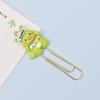 Creative Animal-Shaped Colorful Metal Paper Clip Bookmarks for Students and Office Use