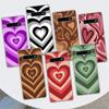 Fashion Purple Heart Swirl Circle Phone Case For Samsung Galaxy M21 M12 M31S M32 M51 M52 Note 20 Ulte 10 Plus 9 8 J4 J6 + J8 M11
