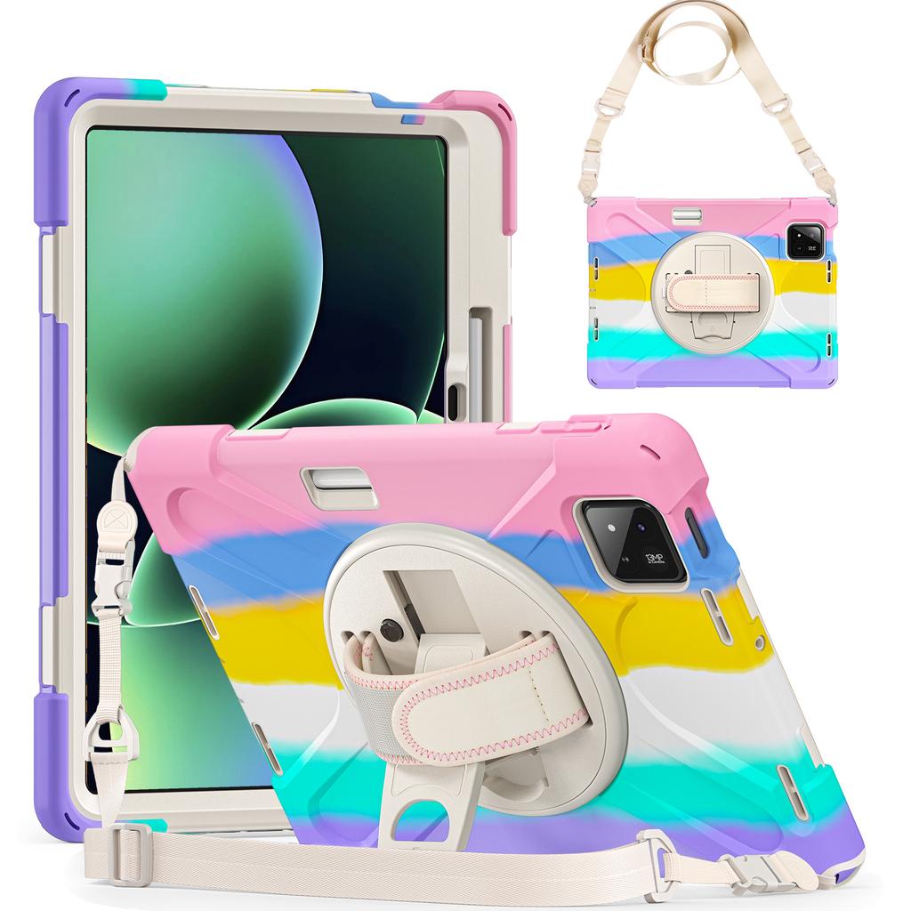 Silicone Tablet Covers Cases for Xiaomi Pad 8 8 Pro 7 7 Pro 11.2 Inch Pencil Holder Shockproof Cover