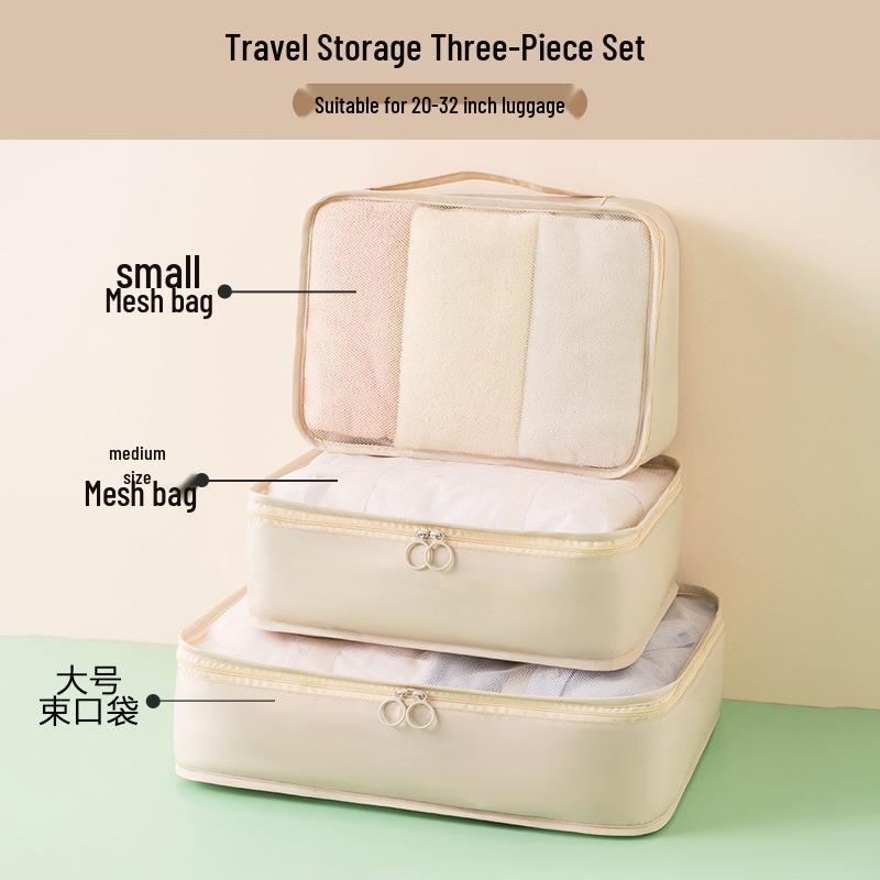 6-8 Piece Travel Storage and Organizer Bag Set for Clothes and Underwear
