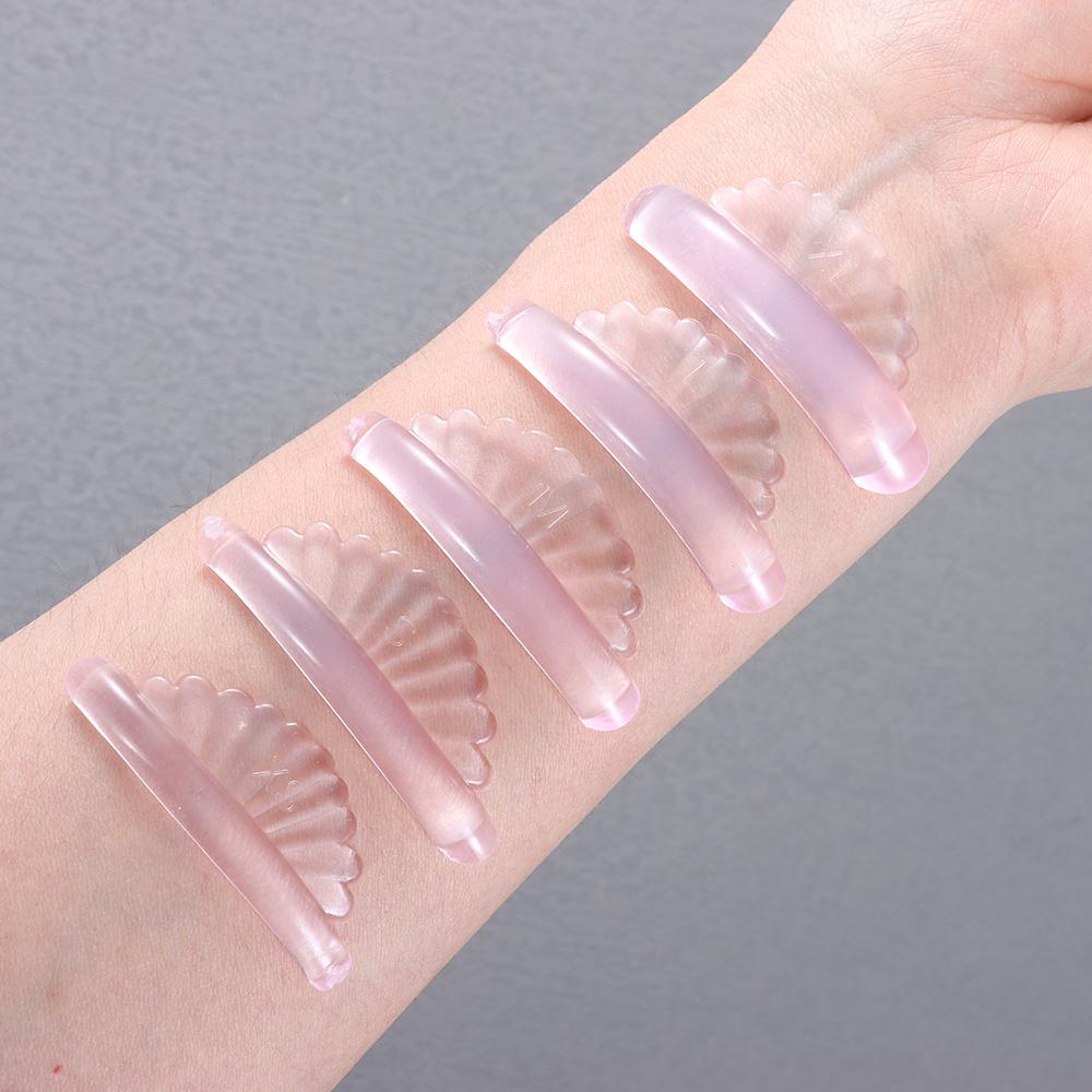 5Pairs Applicator Tools Silicone Eyelash Perm Pads Eyelash Extension Eyelash Lifting Shield  Women