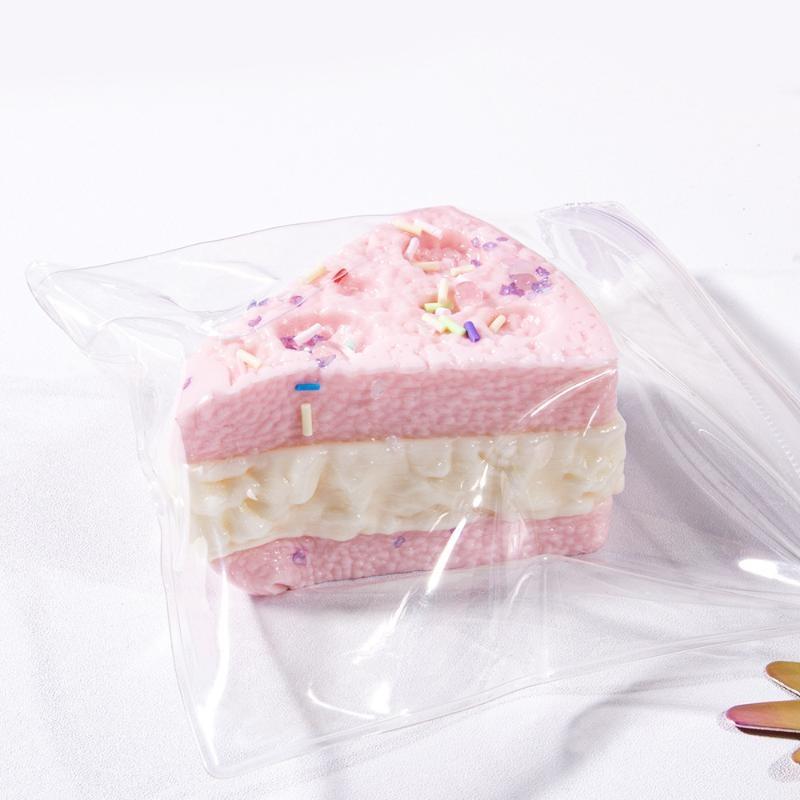 Süßes kuchenförmiges Squishy Fidget Toy Weich Langsam aufsteigend Pastell-Macaron-Farben Zur Stressbewältigung Zuhause Büro Kinder Spiel