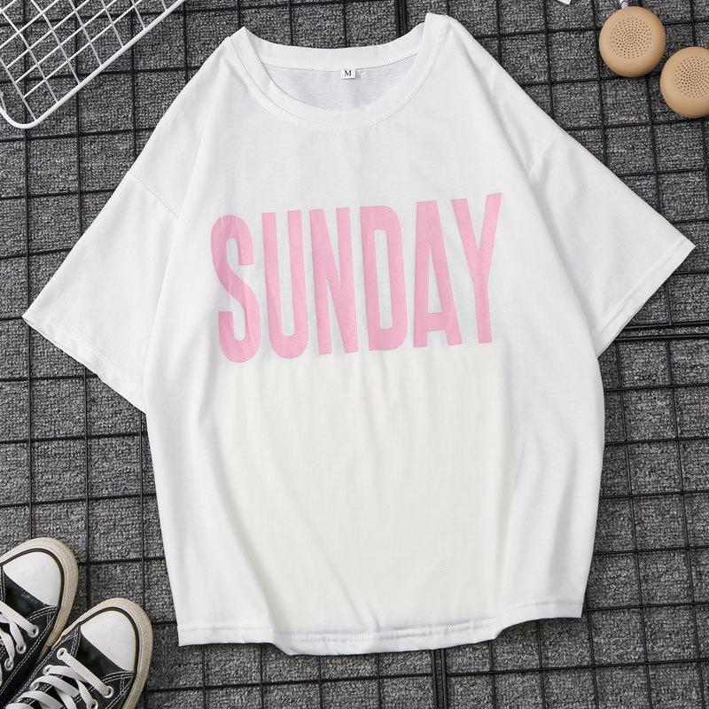 2022 Korean Summer Women's Casual Two-Piece: Loose Top & Shorts Sportswear Suit