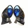 2x Car Side Mirrors Rearview Mirrors Vintage Style Carbon Fiber Color Universal