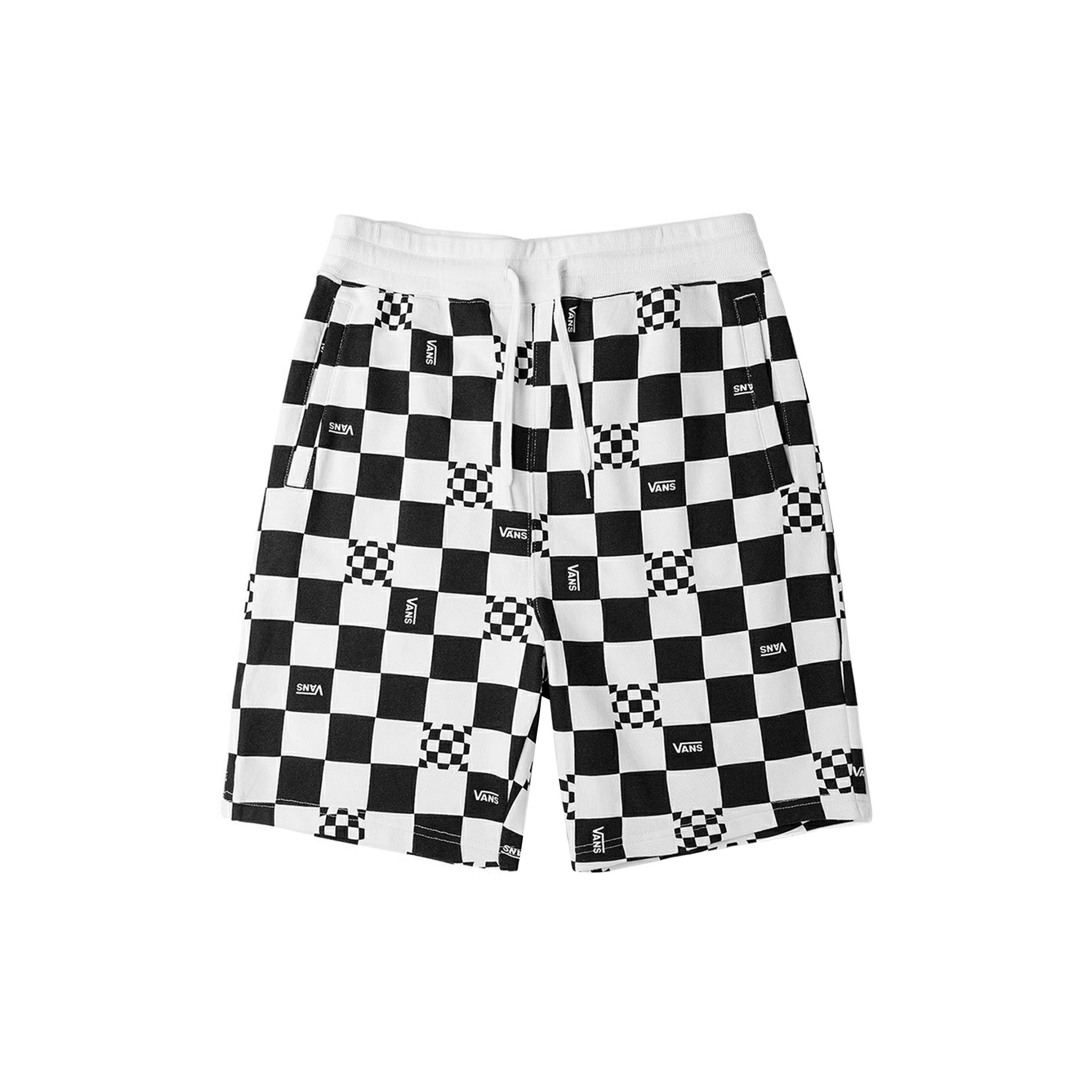 

Vans Повседневные спортивные шорты в шахматном стиле с цветными блоками, унисекс, черные, белые VN0A7PZDYAO M