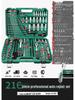 Pioneering Industrial-Grade Auto Repair Kit: Chrome Vanadium Steel Sockets & Ratchet Wrench Set for Mechanics