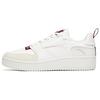 Low Top Skateboard Shoes Men's White Red 912118018-2