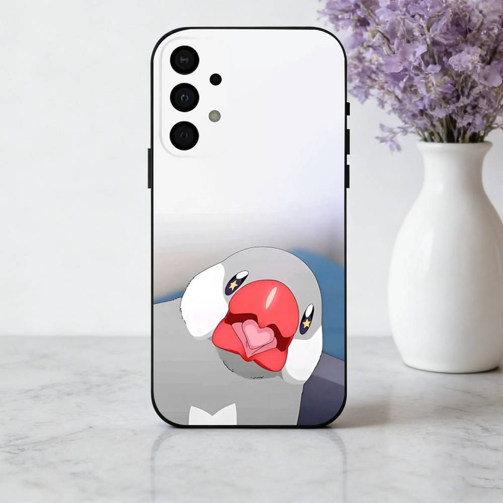 S-Sasaki and P-Peeps Phone Case For Samsung Galaxy A73,A72,A71,A70,A53,A52,A51,Others Soft Black Shell