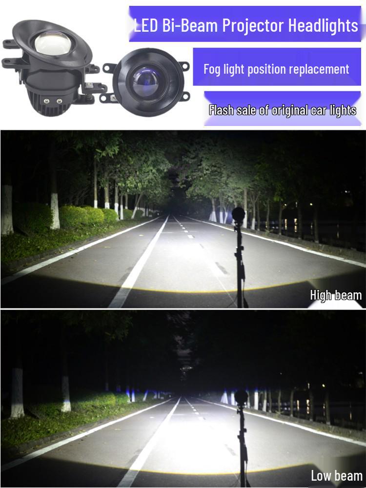 Toyota Yaris/Corolla/Levin Dual Engine E+ LED High/Low Beam Fog Light Assembly