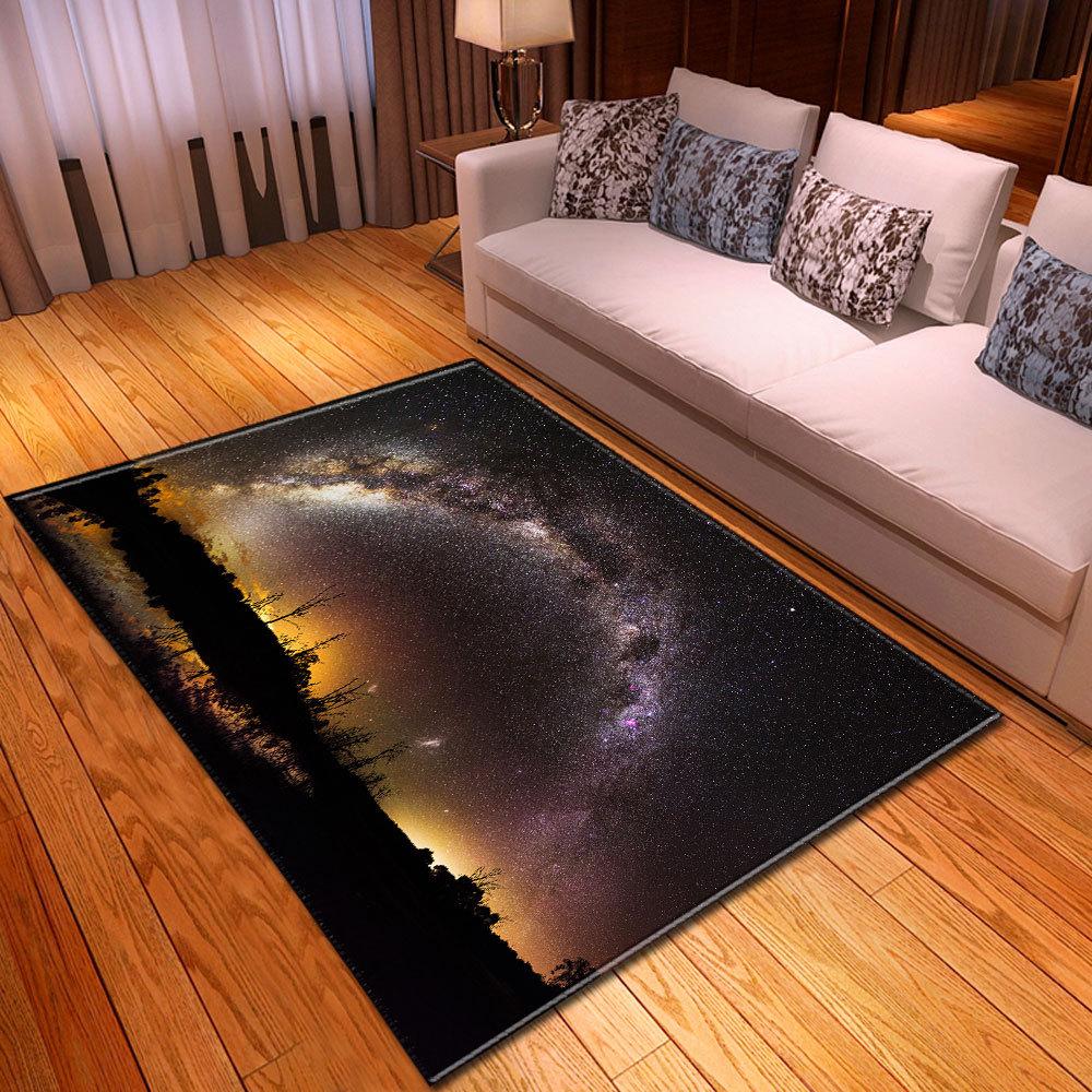 Simple Starry Sky Living Room Carpet Bedroom Dining Room Floor Mat