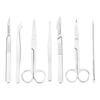 7pcs Stainless Steel Dissecting Dissection Kit Set Biology Student Lab Tools