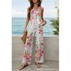Bohemian women's sleeveless suit is suitable for daily wear, vacation sleeveless suit, spot solid color premium