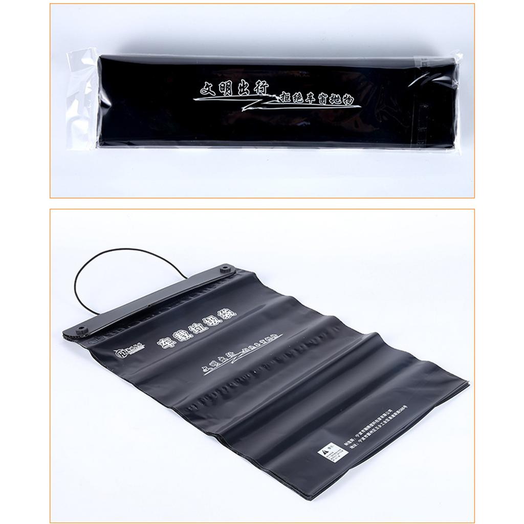 Carmounted Convenient Garbage Bag Disposable Bucket Hanging Desk Dormitory Storage Bag