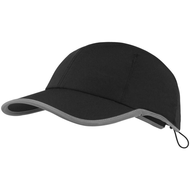 Spring and summer outdoor sports quick-drying baseball cap men's night running reflective ice breathable sun protection cap
