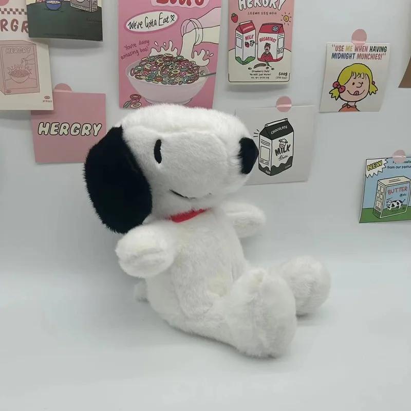 30cm Snoopy Plush Toy Cuddly Stuffed Cartoon Anime Comfortable Hug Plushies Birthday Gifts For Kid Girl Fluffy Huggable Kawaii Adorable Soft